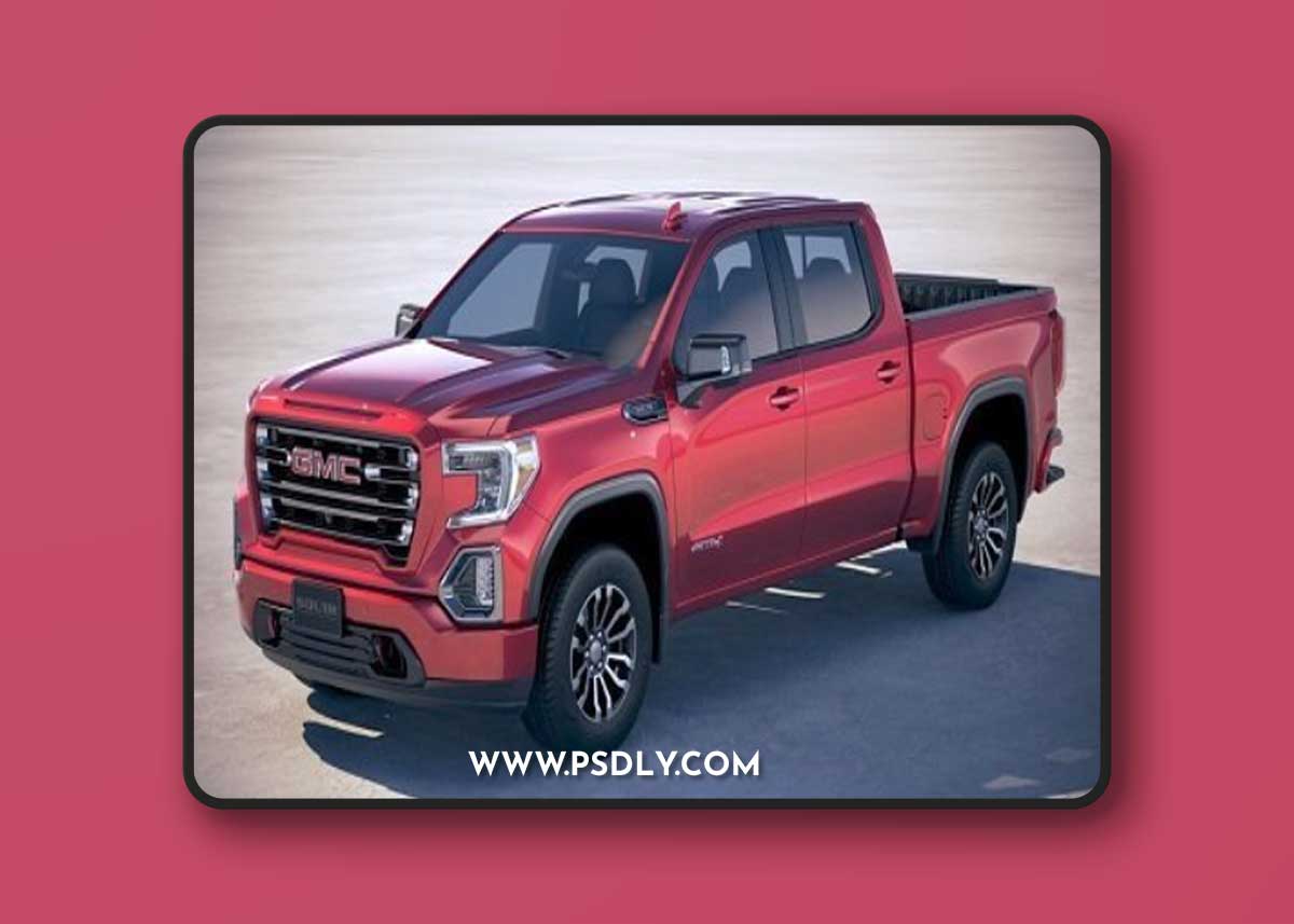 GMC Sierra AT4 2020 3D Model