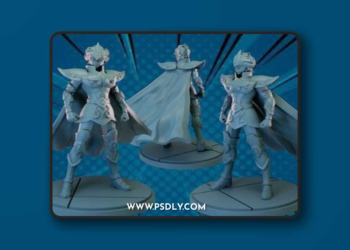 Hardcore Miniatures Pack – 3D Print Model