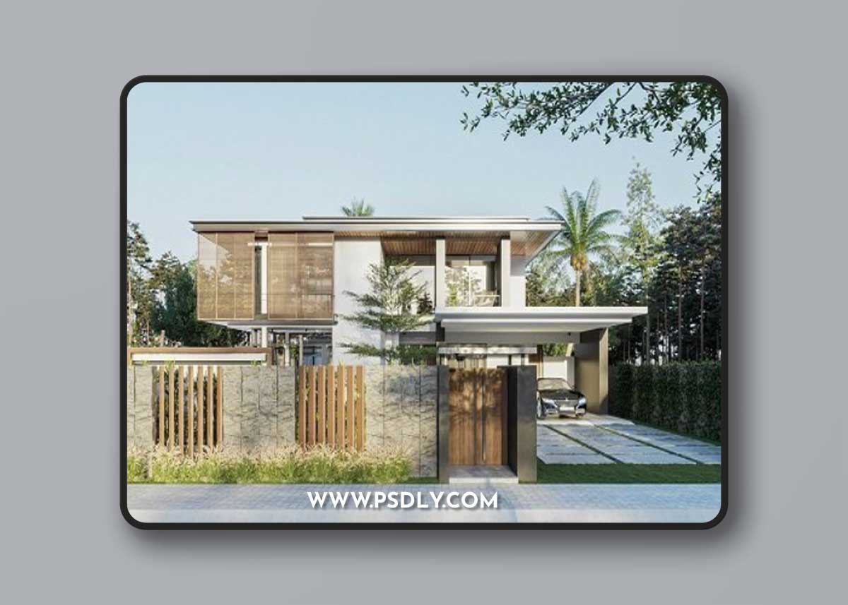 House Exterior By Nguyen Duc Anh
