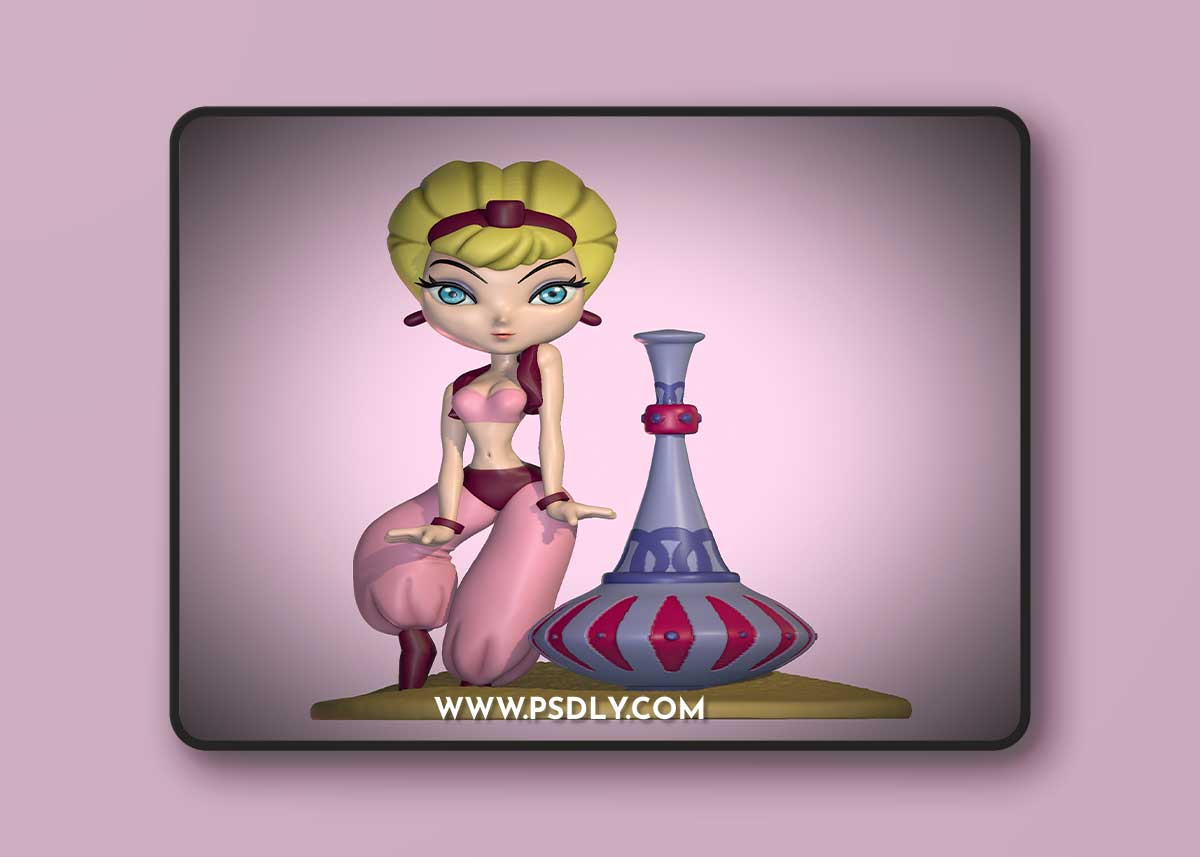 I Dream of Jeannie – 3D Print Model