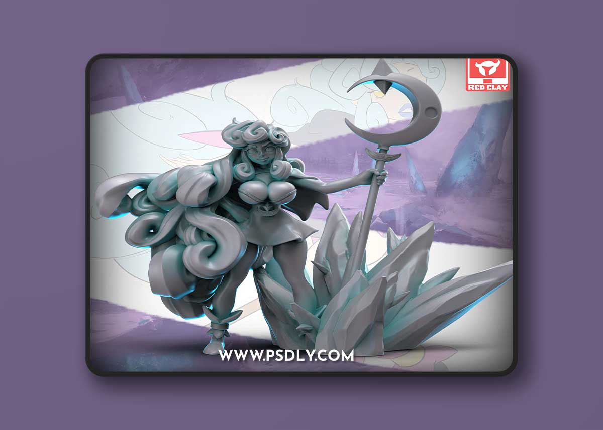 Ikary the Icy Wizard A 3D Print Model