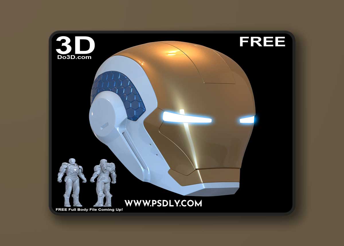 Iron Man MK 39 Helmet – 3D Print Model