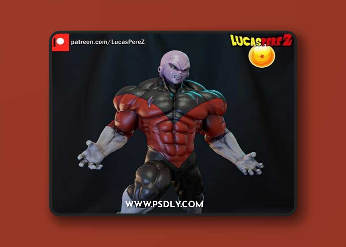 Jiren Regular Figure – 3D Print Model