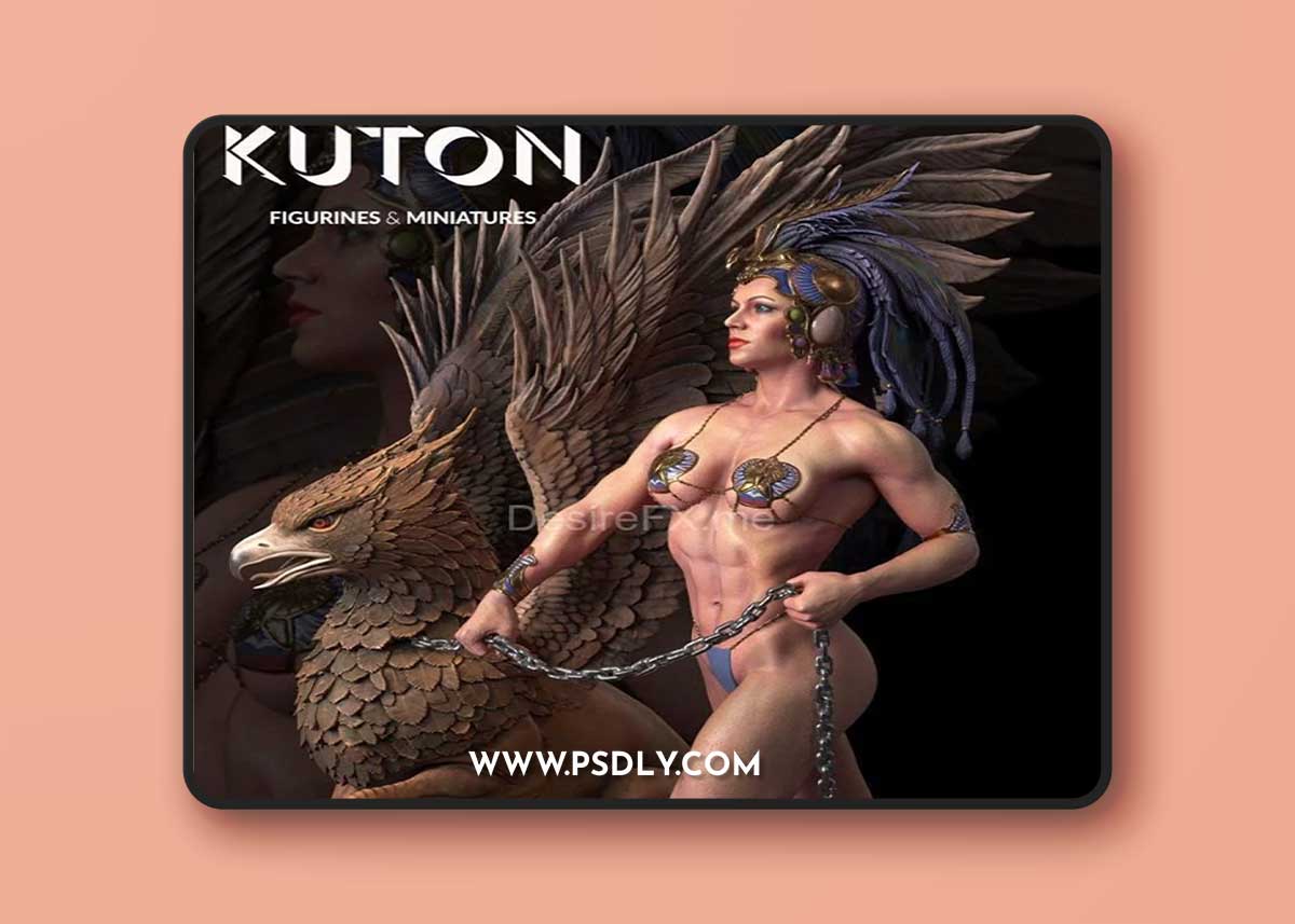 KUTON - Gryphon Keeper – 3D Print Model