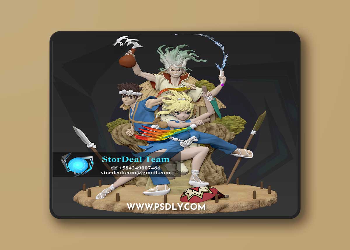 Kohaku Crome Senku – 3D Print Model