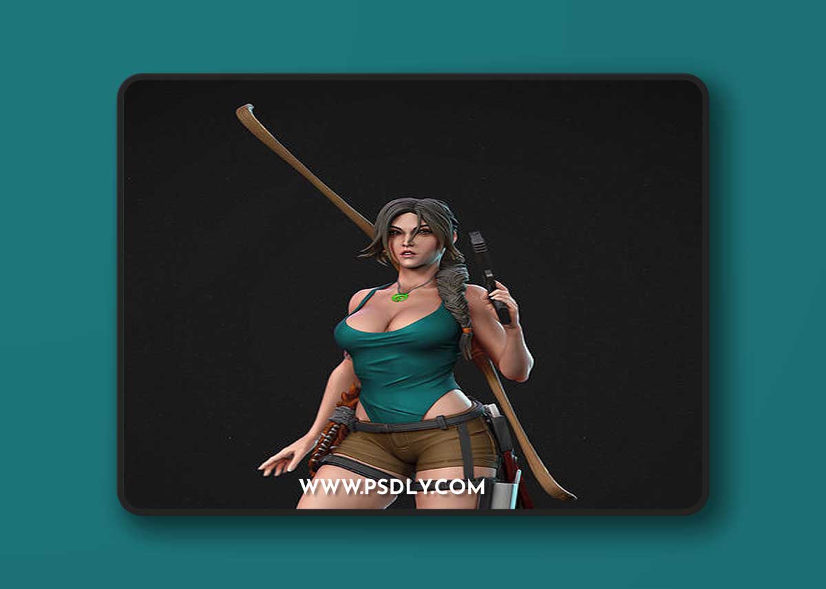 Lara Croft Tomb Raider – 3D Print Model