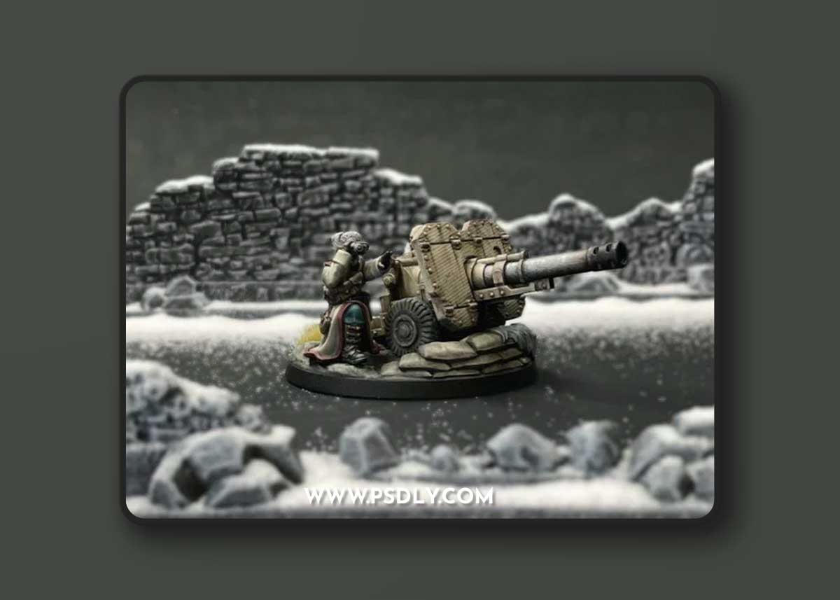 Lore Miniatures – Altirvun Heavy Weapons Team 3D Print Model