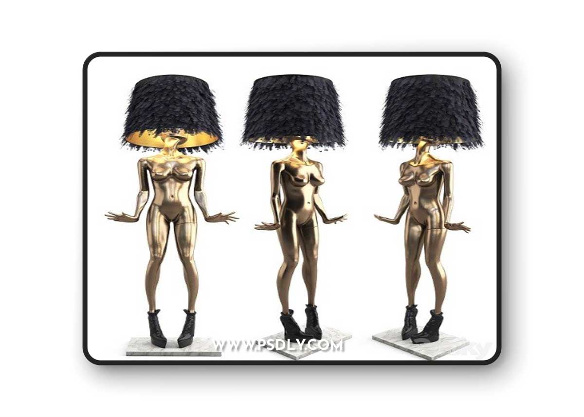 MANNEQUIN FLOOR LAMP FREDERIKA