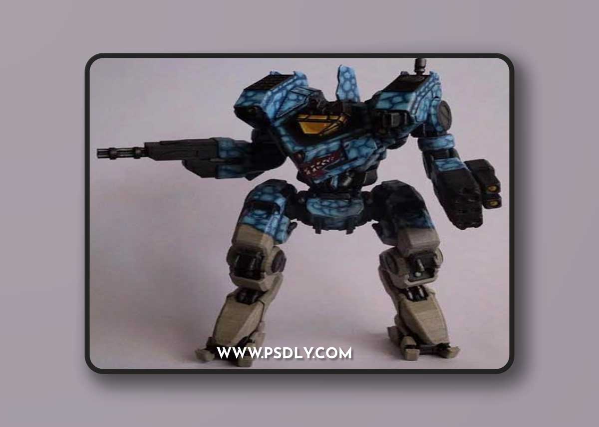 MWO Huntsman 3D Print Model