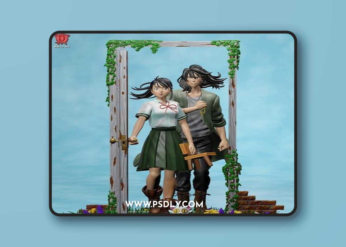 Macro Art - Suzume no Tojimari - Suzume – 3D Print Model