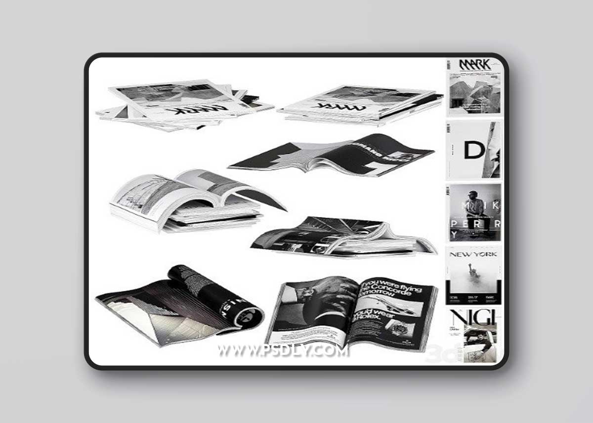 Magazines Dark Color 1