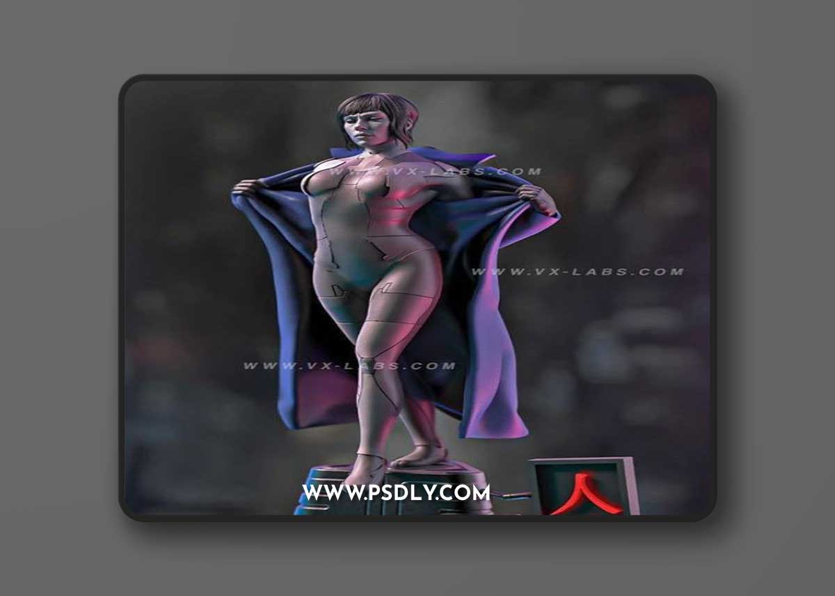 Major Motoko – Scarlett Johansson – Megha L 3D Print Model