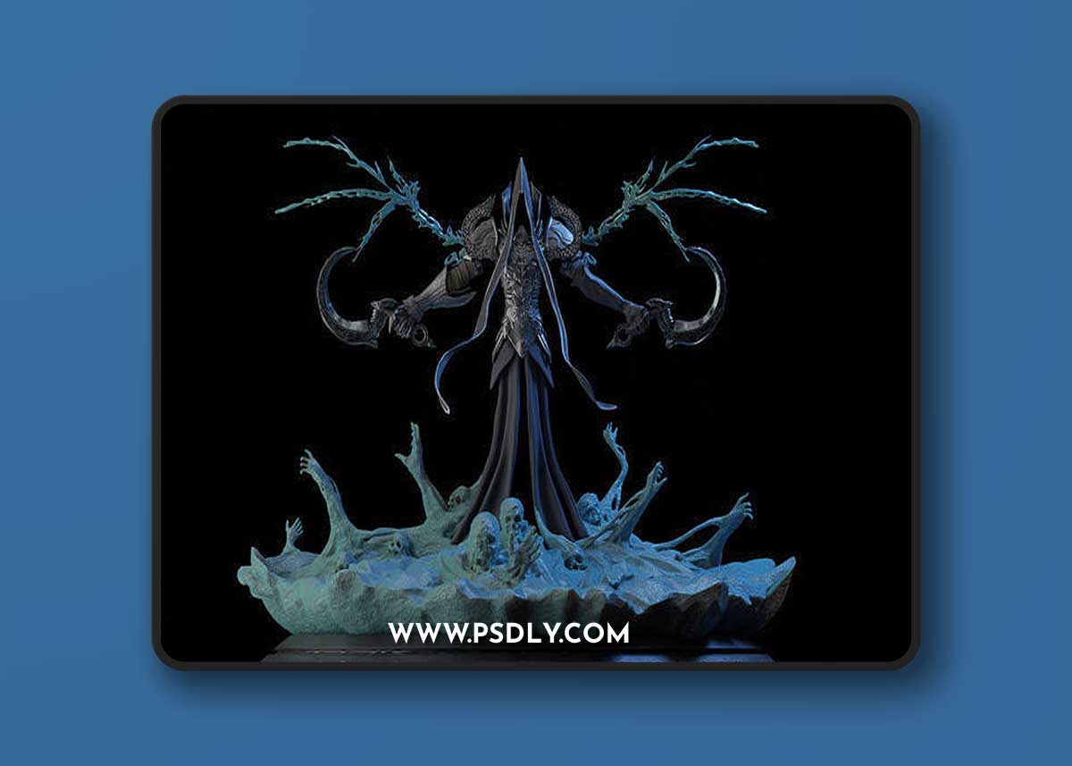 Malthael Diablo 3 3D Print Model