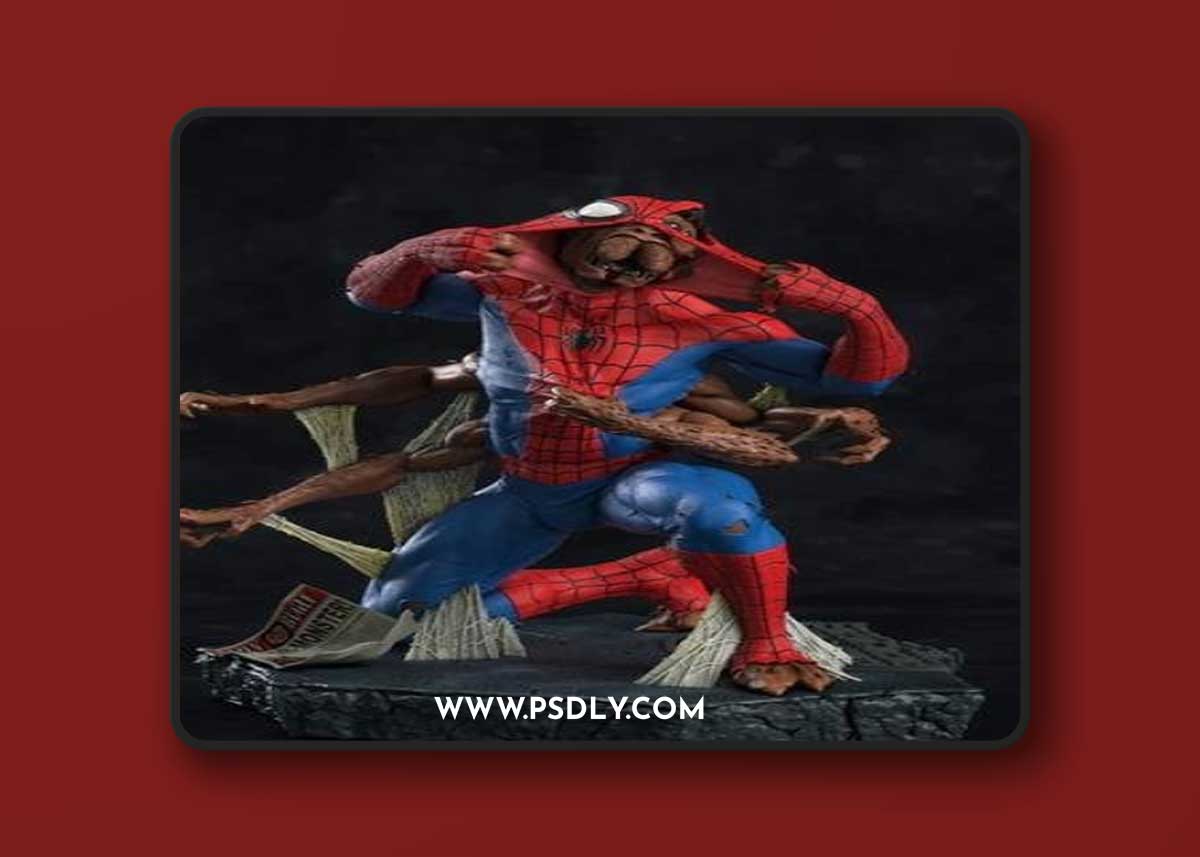 Man Spider – 3D Print Model
