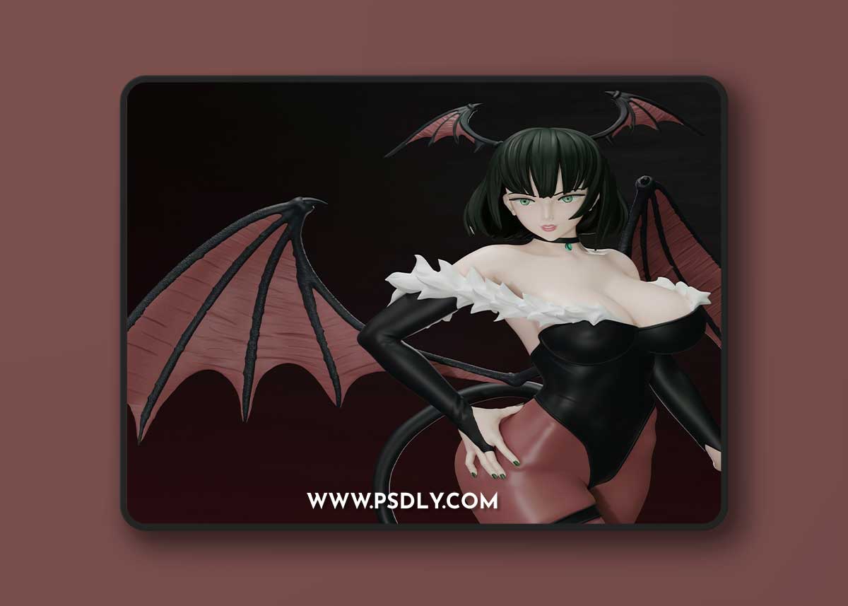 Marco Art - Fubuki Morrigan One Punch-Man – 3D Print Model