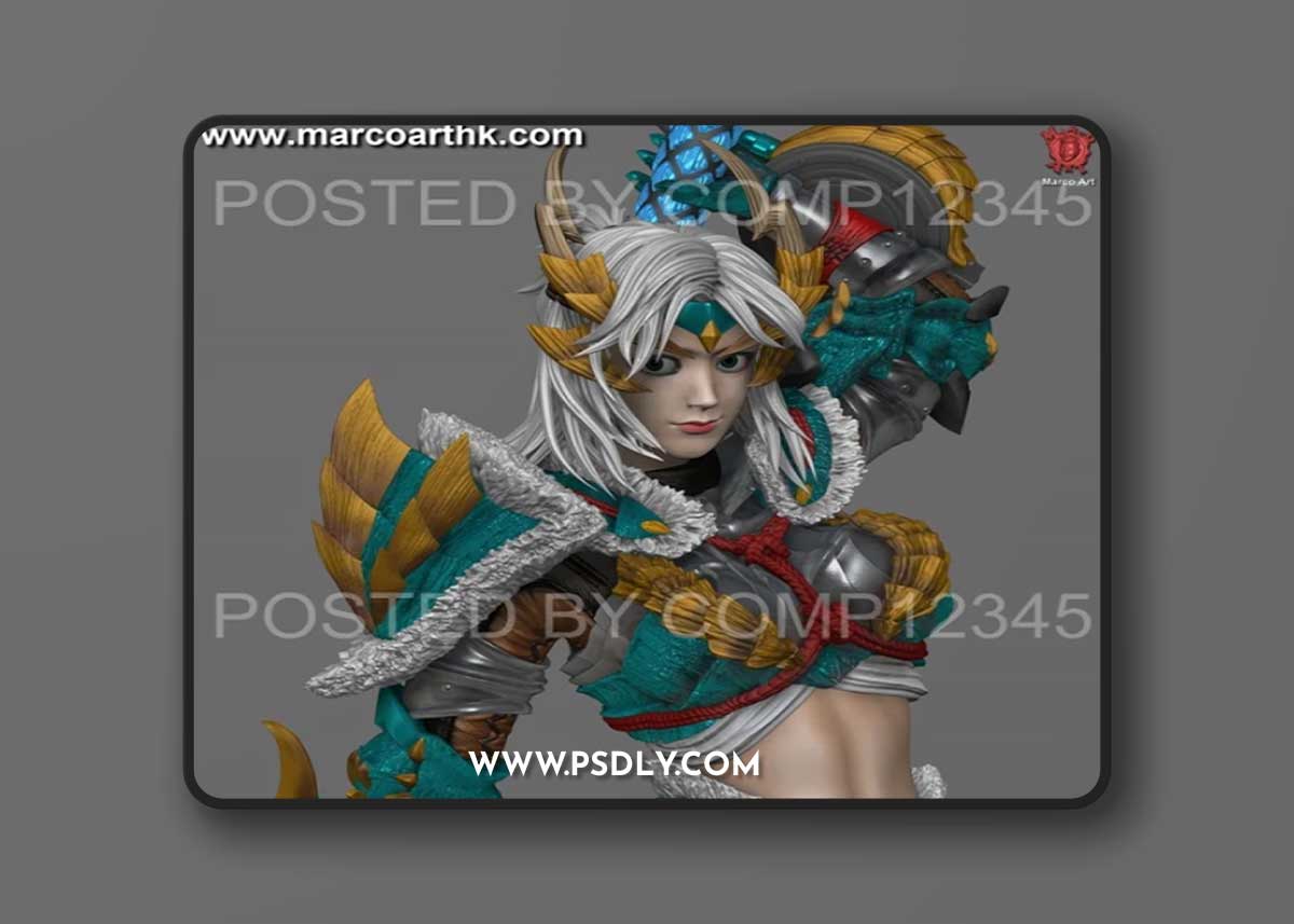 Marco Art - Monster Hunter 3D Print Model