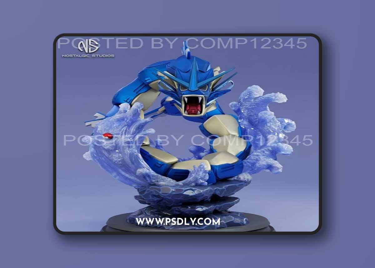 Mecha Gyarados – 3D Print Model
