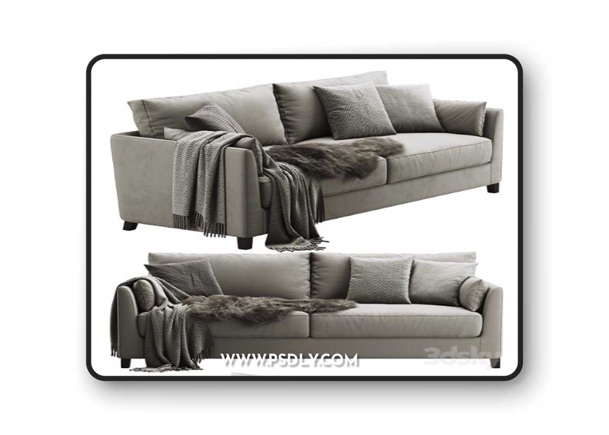 Meridiani Bisse Sofa 220 cm