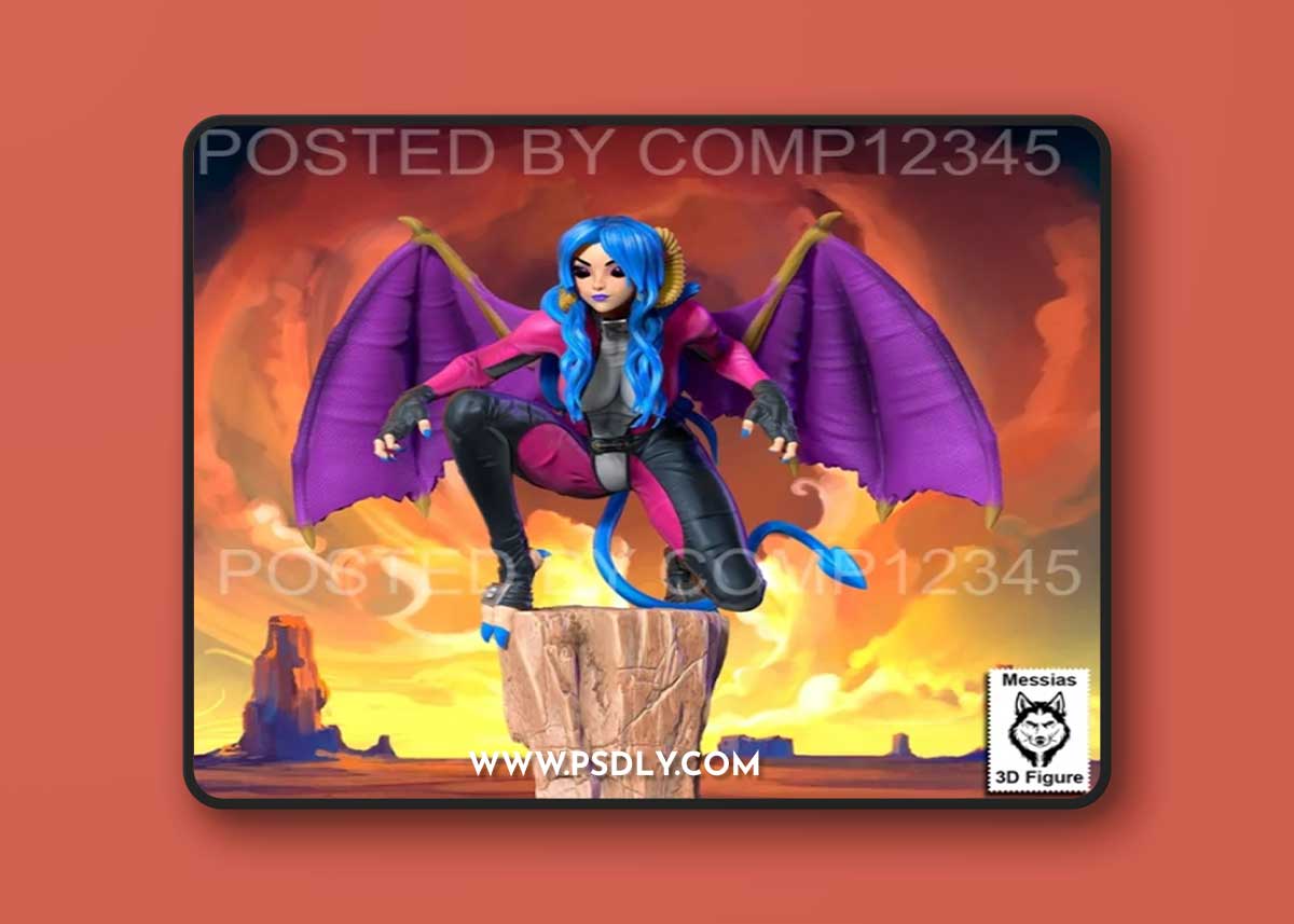 Messias 3D Figure - Succubus – 3D Print Model