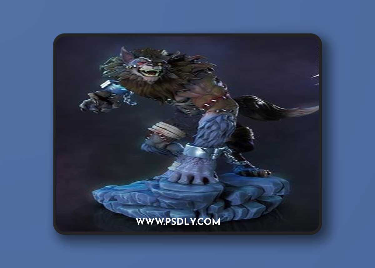 Monster Vulko – 3D Print Model