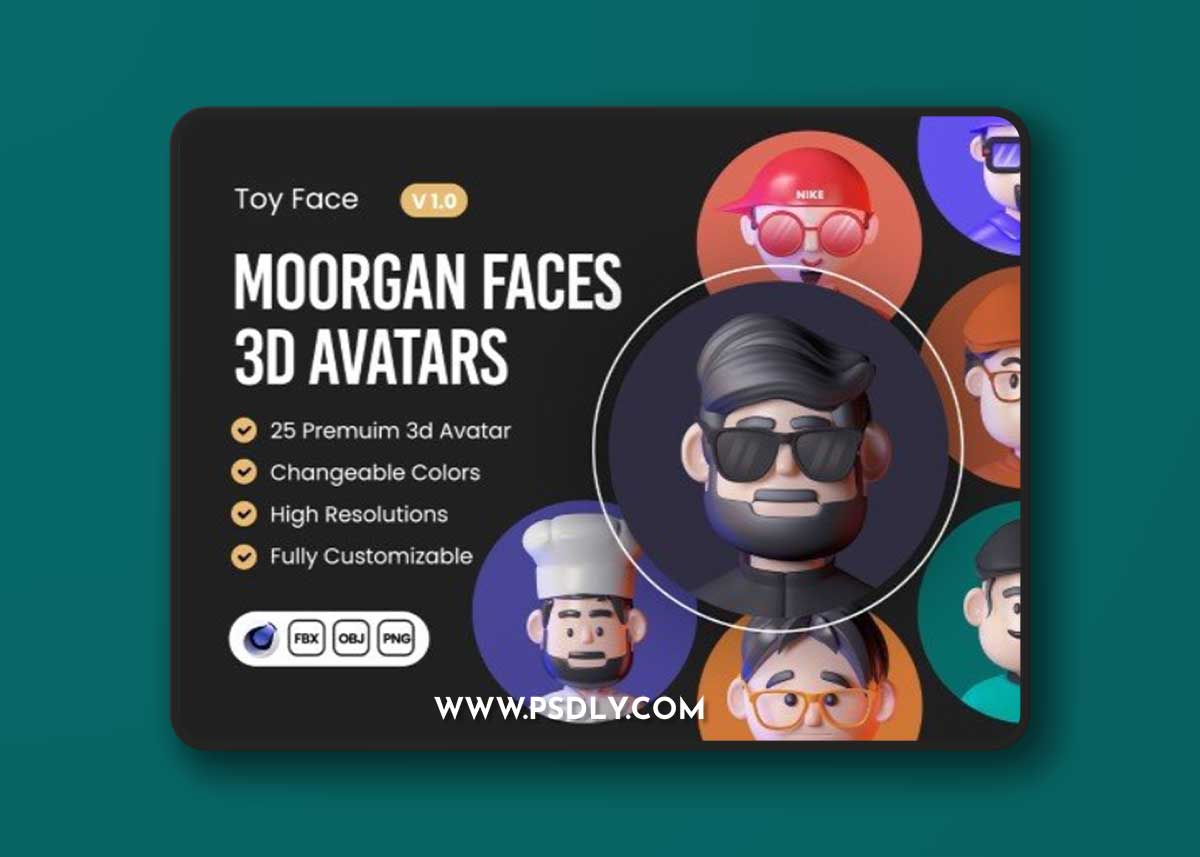 Moorgan 3D Avatar (v1.0)