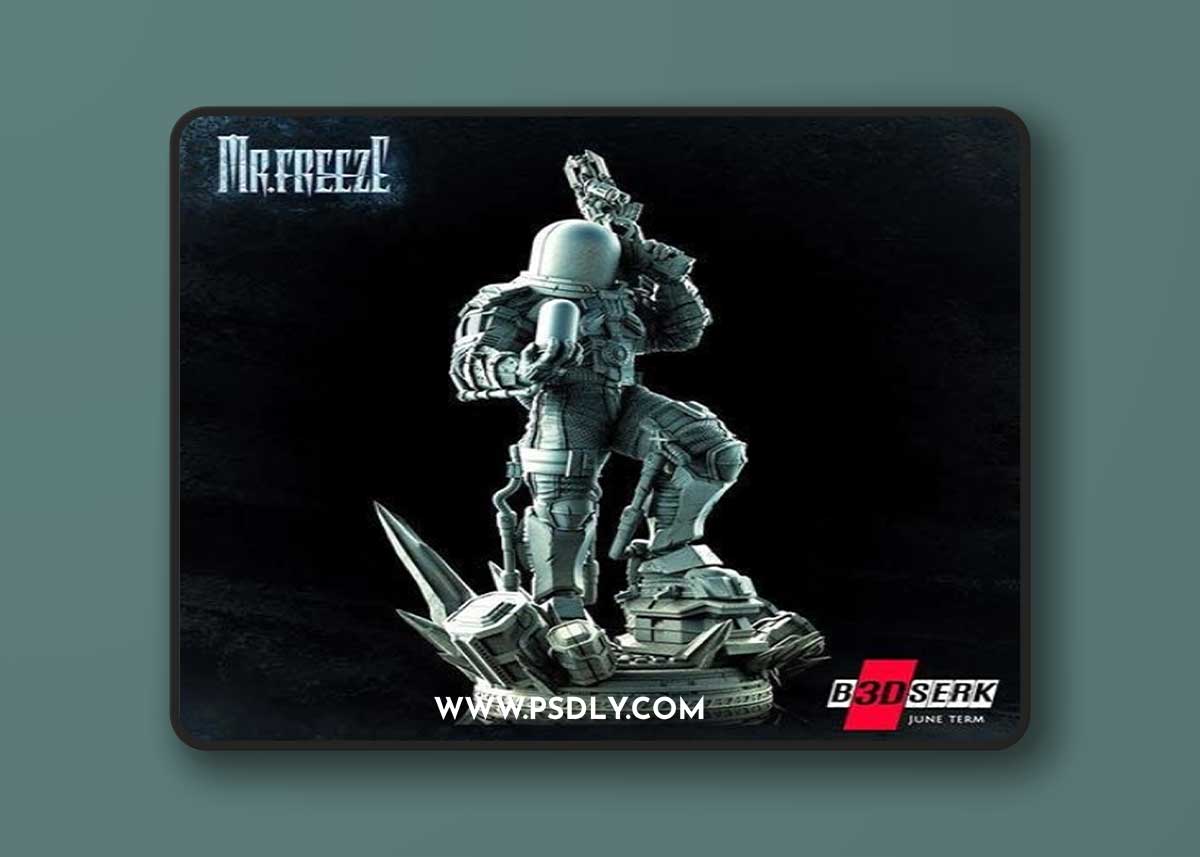 Mr Freeze v2 3D Print Model