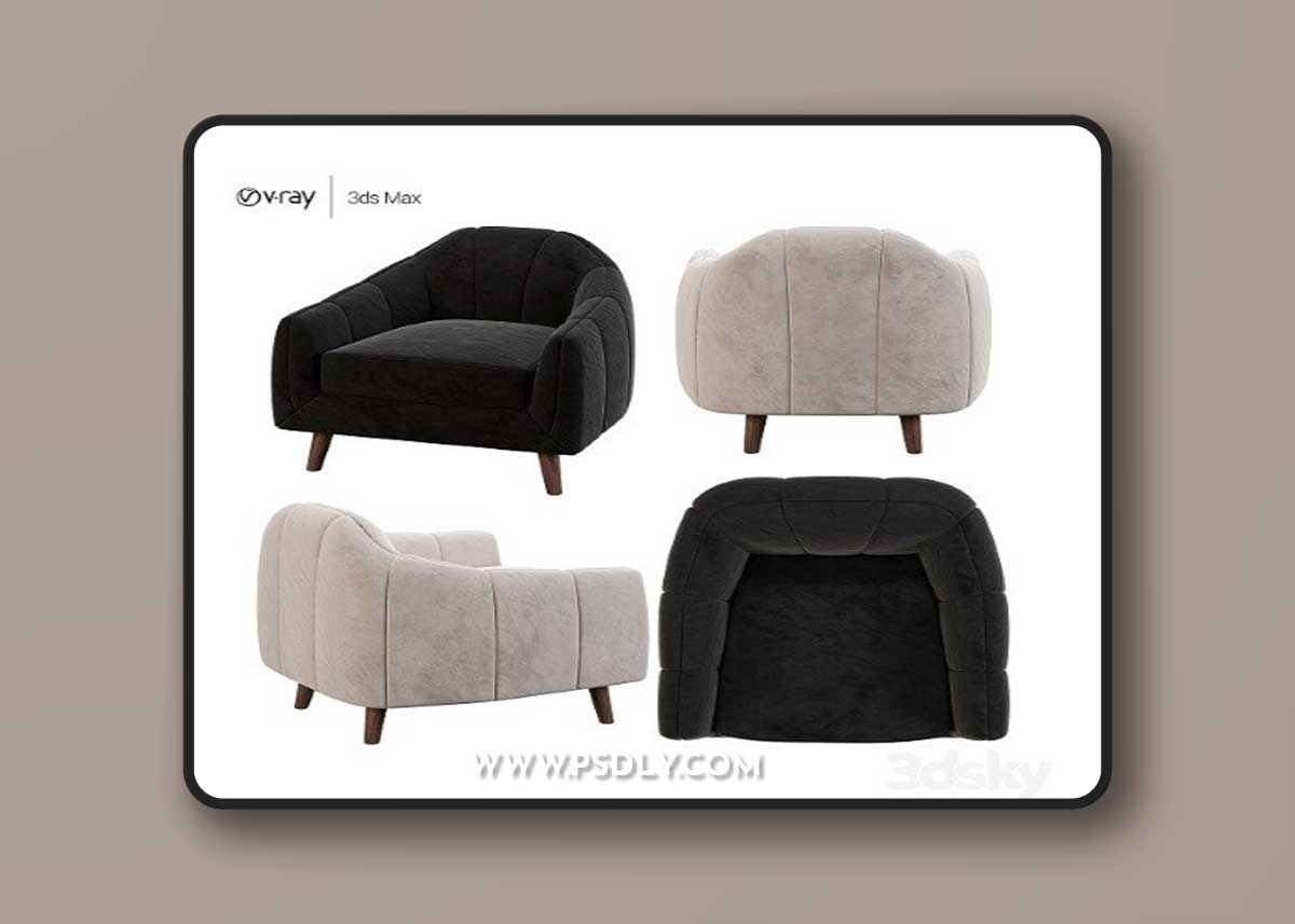 MyFurnish Inspiration Jasmine Lite Armchair
