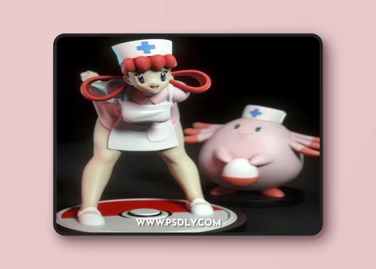 Nurse Joy - Torrida Minis – 3D Print Model
