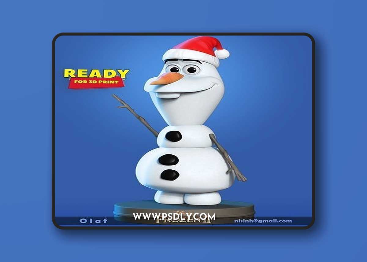Olaf from Frozen 2 3D Print Model