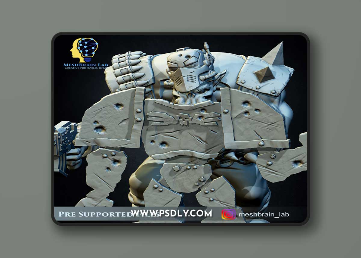 Ork Commando Stealth Master 02 – 3D Print Model