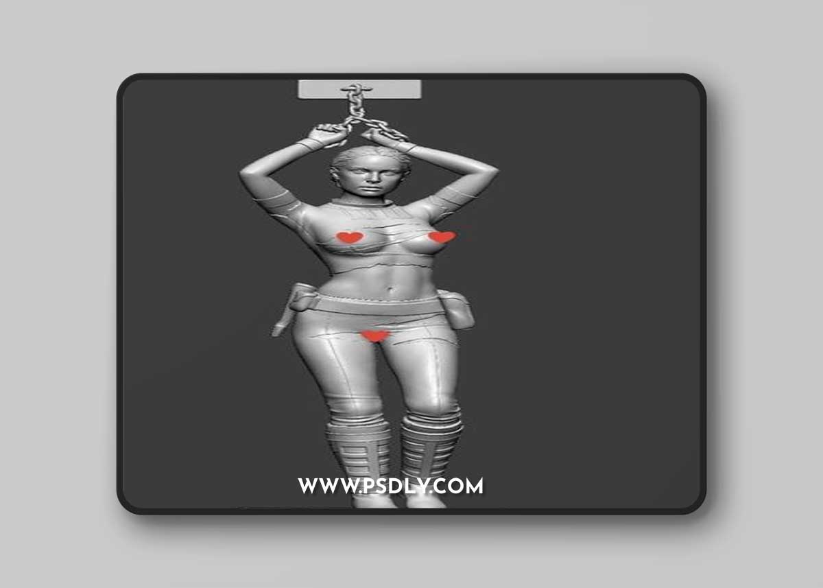 Padme in handcuffs NSFW Version – 3D Print Model