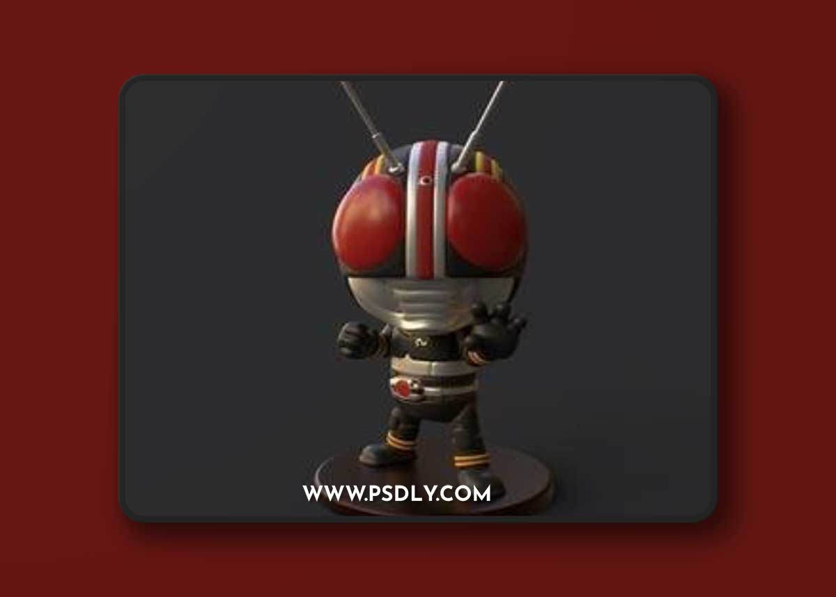 PlaKit---Kamen-Rider-Black-–-3D-Print-Model