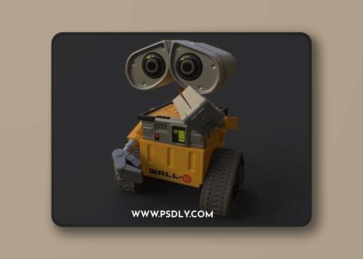 PlaKit WALL-E 3D Print Model