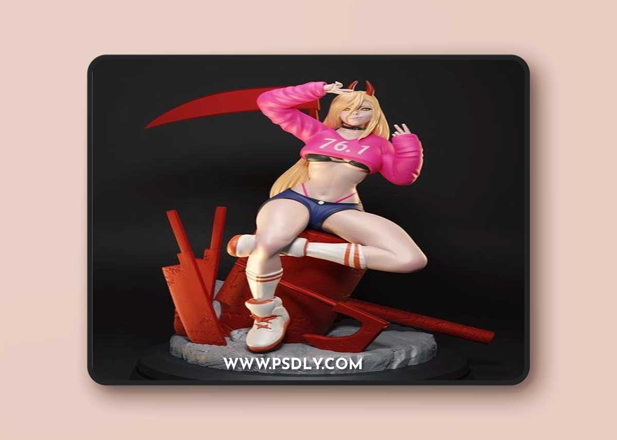 Power - Chainsaw Man – 3D Print Model