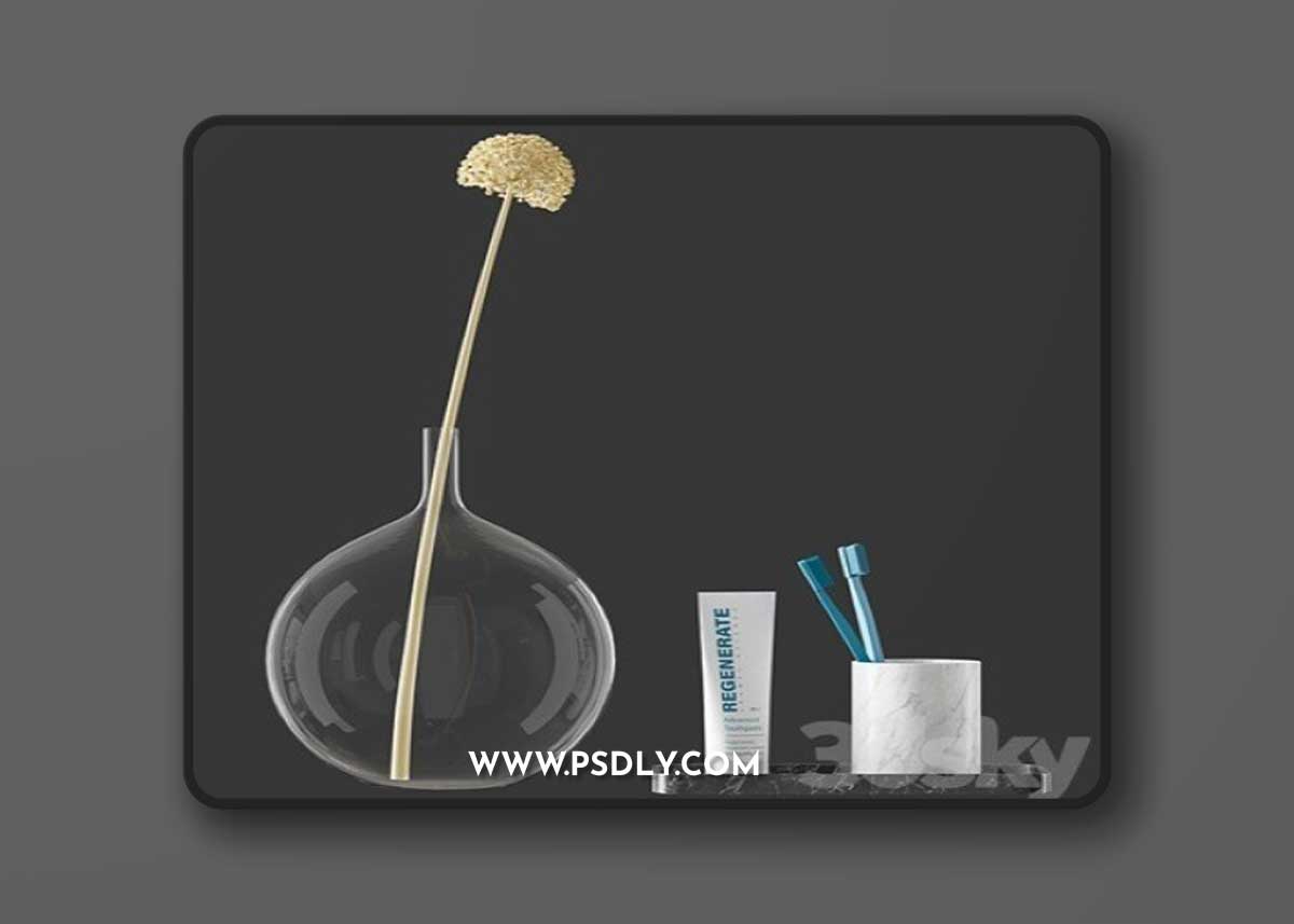 Pro 3DSky - Bathroom Decorative Set