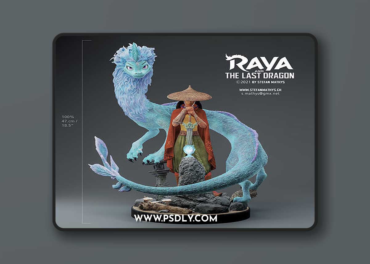 Raya and The Last Dragon – 3D Print Model