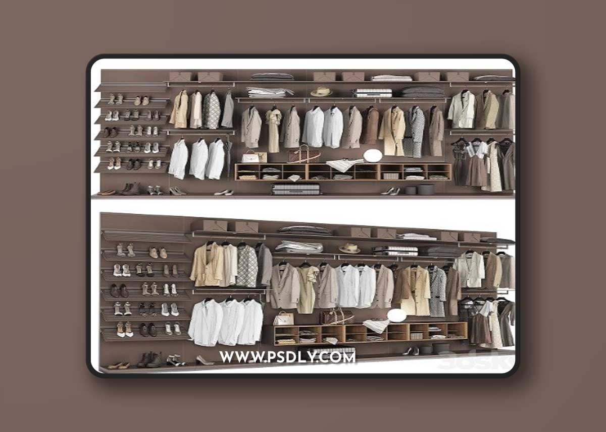 Rimadesio Abacus Walk in Closet 3