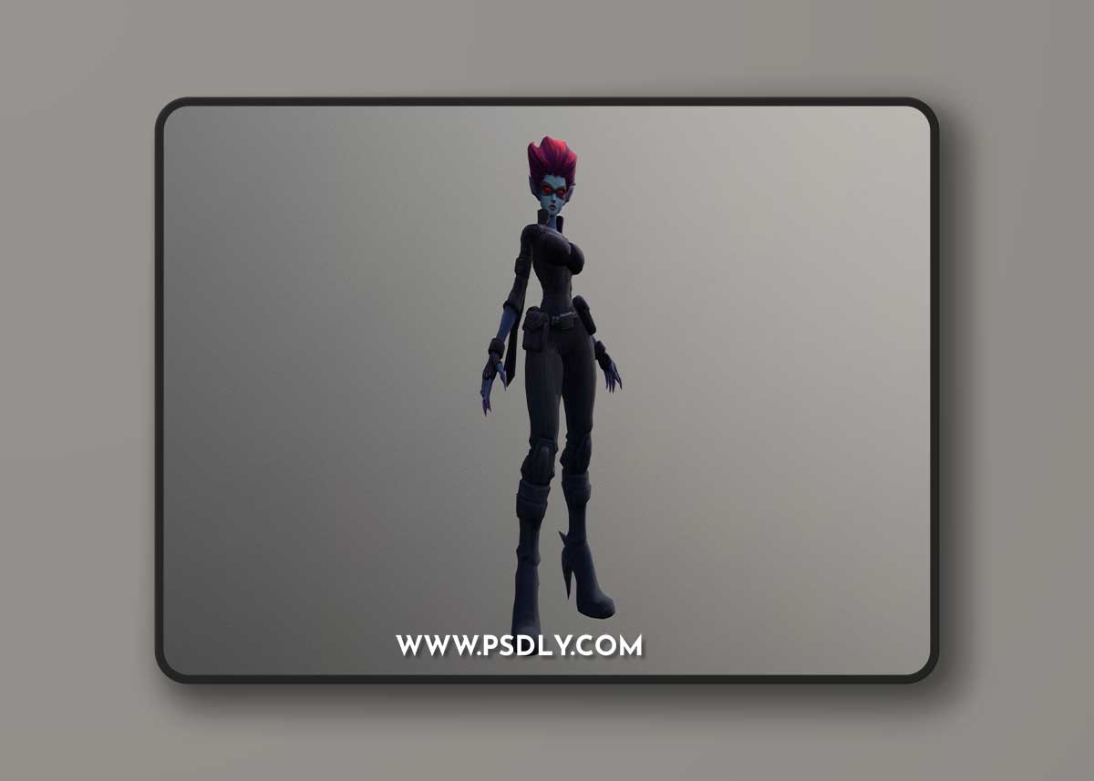 Safecracker Evelynn - Dance animation 3D Print Model