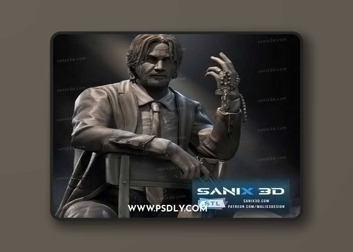 Sanix - John Wick – 3D Print Model
