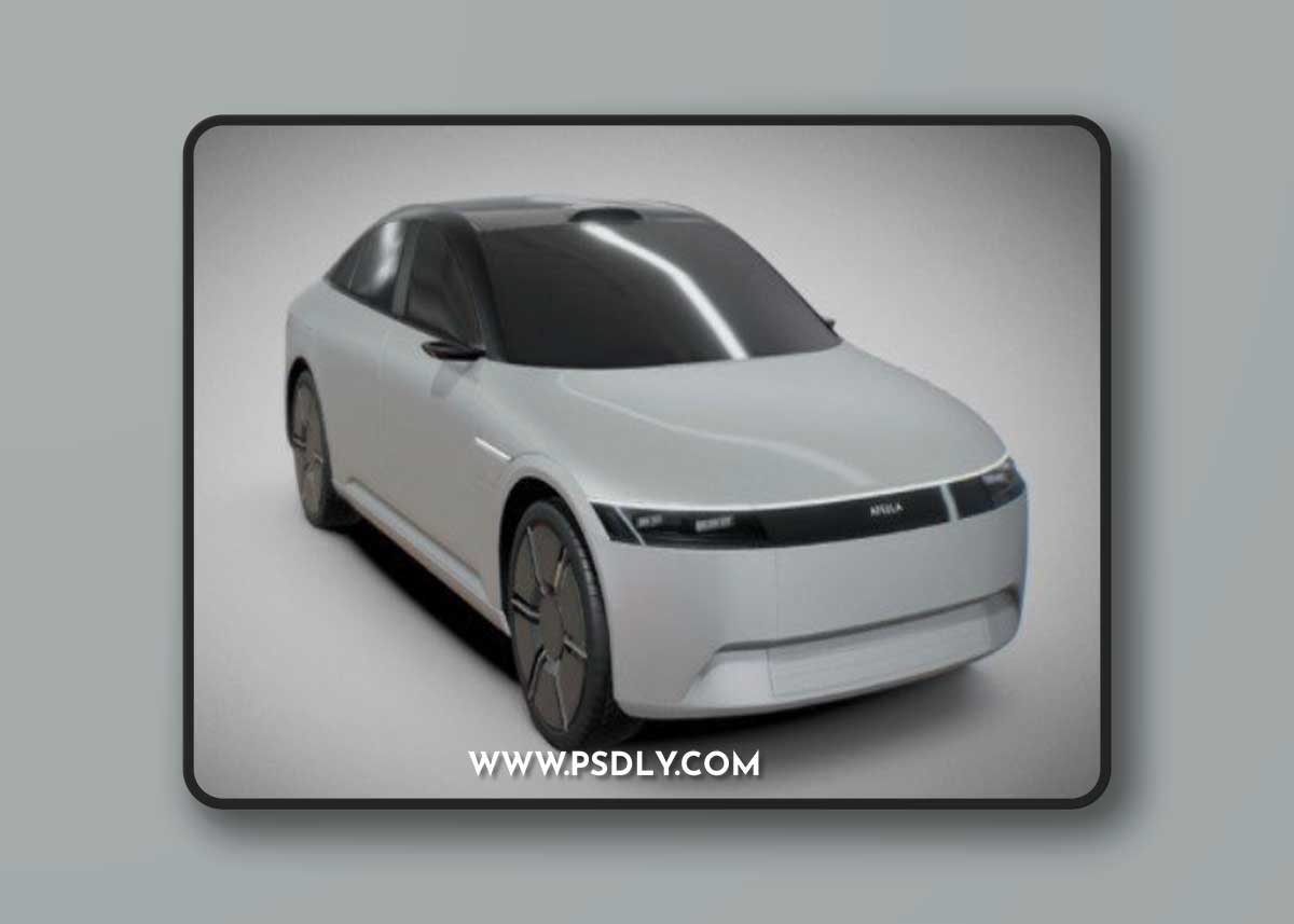 Sony Afeela 3D Model