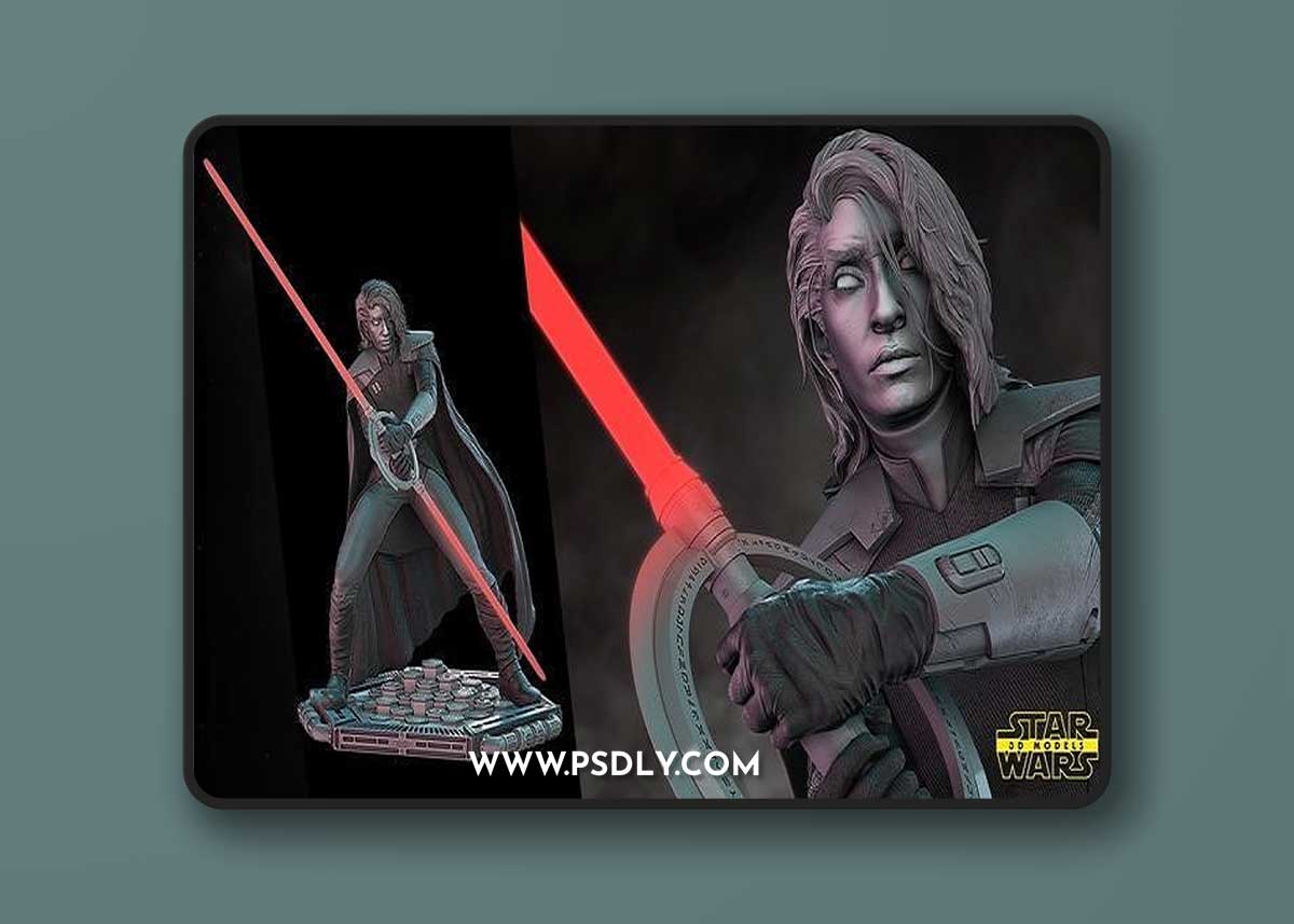 Star Wars - Second Sister Inquisitor Sculpture – 3D Print Model