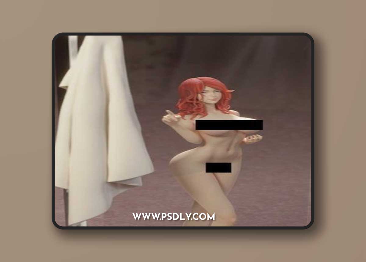 Steamy Red Head – 3D Print Model