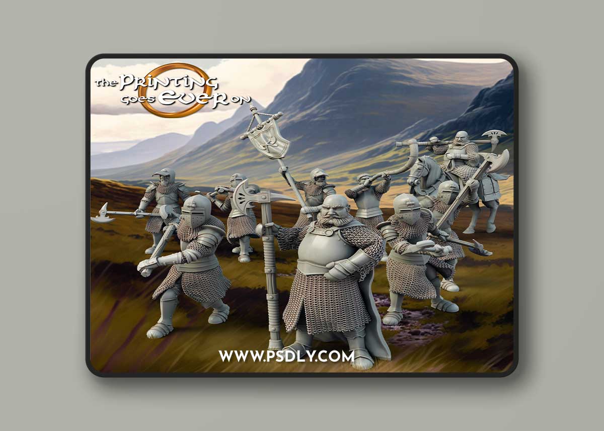 The Printing Goes Ever On - Chapter 31 - Allies and Fiefs Vol 1 – 3D Print Model