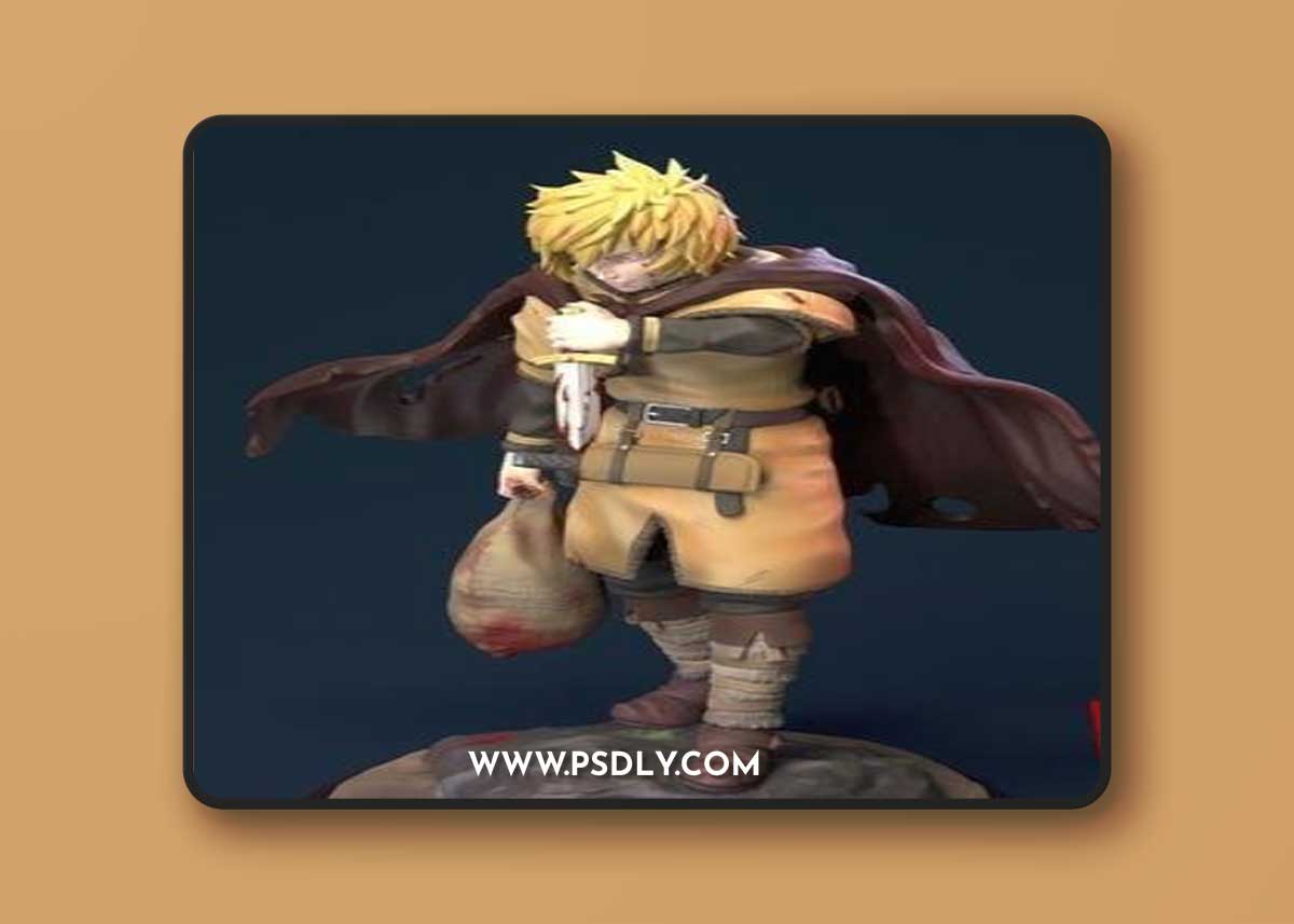 Thorfinn Karlsefni - Vinland Saga – 3D Print Model