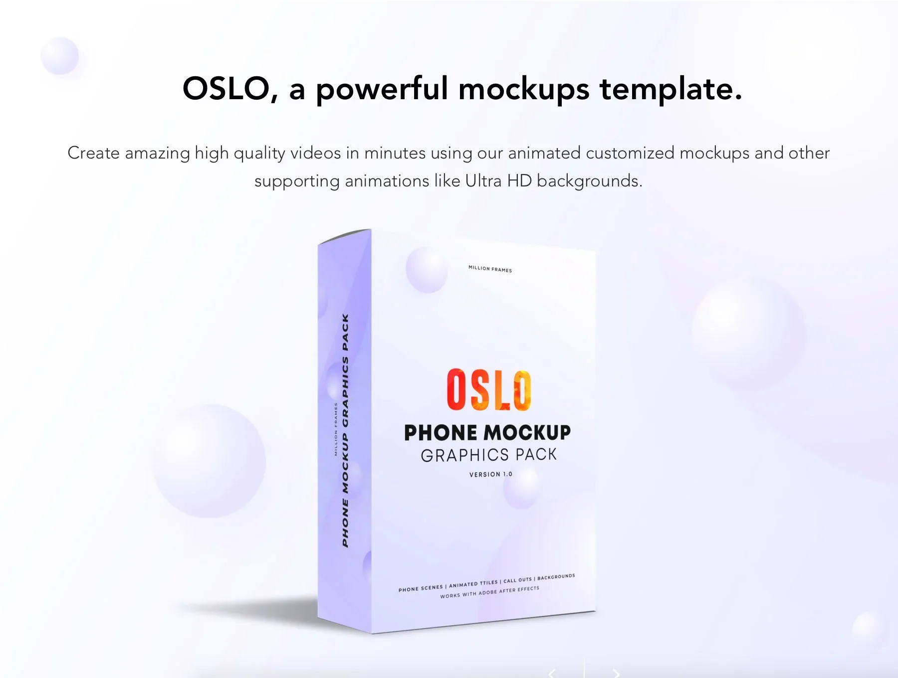 UI8 - Oslo-Animated Phone Mockups Pack