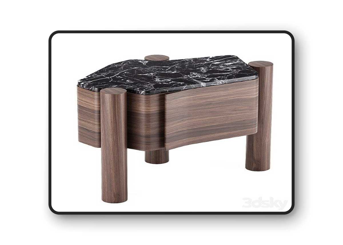 VILLA Side Table by OKHA