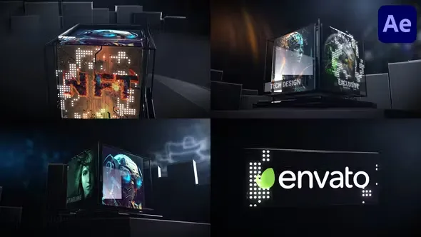 Videohive Blockchain Intro Opener for After Effects 44940596