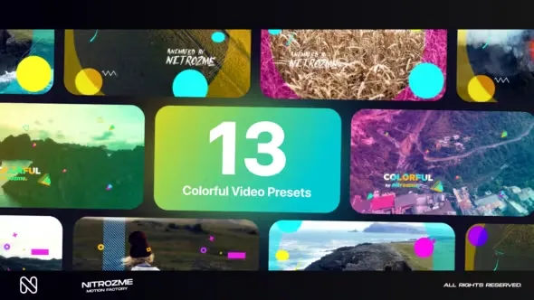 Videohive Colorful Typography Vol. 03 44892849