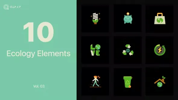 Videohive Ecology Elements Vol. 03 45094787