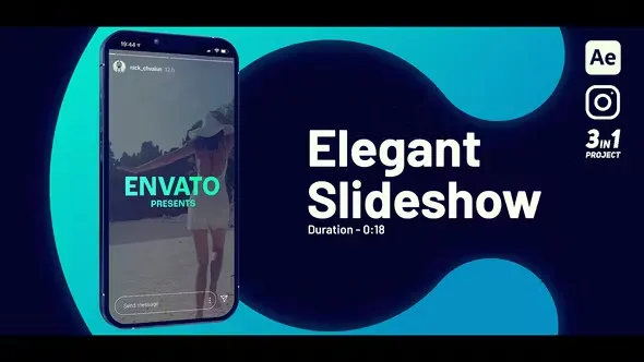 Videohive Elegant Slideshow Vertical 44942002
